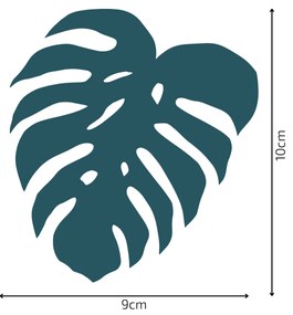 PIPPER. Textil falmatrica "Monstera levelek 2"