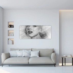 Kép - Marilyn Monroe portréja (120x50 cm)