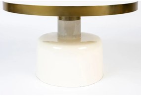 Fém kerek tárolóasztal ø 60 cm Glam – Zuiver