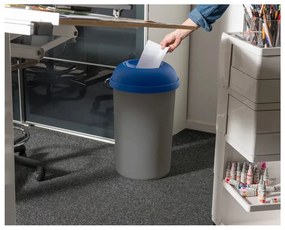 Kék műanyag szelektív szemetes fedél – Addis