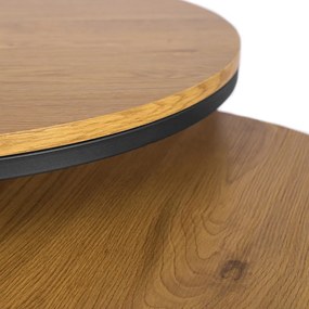 Dohányzóasztal szett Aranytölgy színben DELIA MAX