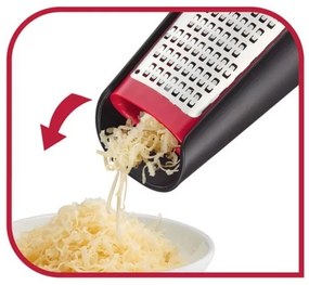 Tefal - Kézi kétoldalas reszelő INGENIO rozsdamentes/fekete