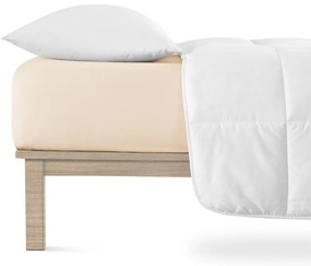 4Home Lycra jersey lepedő bézs színű, 180 x 200 cm