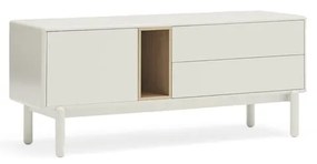 Krémszínű TV-állvány 140x56x40 cm Corvo – Teulat