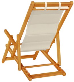 2 db-os Összecsukható Strandfotel Taupe Tömör Akácfából &amp; Textilénből