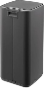 Sötétszürke acél pedálos szemetes 30 l Bo – Brabantia