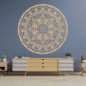 Fából készült mandala, életvirág - SOFI