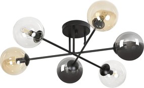 Emibig BRENDI 834/6B2 Plafonlámpa 6x3W/E14/T26 IP20