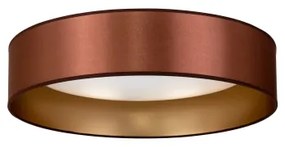 Duolla - LED Mennyezeti lámpa ROLLER LED/24W/230V átm. 45 cm réz/arany