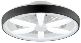 Brilliant - GAIANO LED/48W/230V RGBW mennyezeti ventilátor fekete +DO