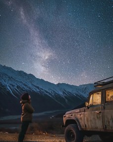 Poszter 40x50cm Csillagos megfigyelések