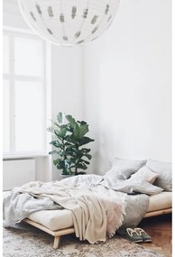 Senza Bed Natural kétszemélyes ágy, 160 x 200 cm - Karup Design