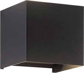 FISCHER&HONSEL 30259 WALL Modern Kültéri Fali Lámpa Fekete LED IP44