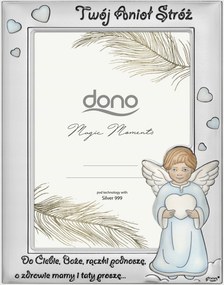 Gravírozás Ajándékkeret Fiú Ezüst fénykép Ajándék áldozás