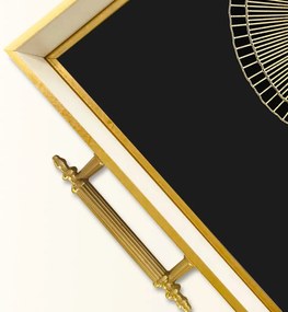 Üveg tálca, 38×24 cm – TPB9878