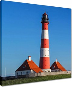 Vászonkép 40x40 Világítótorony Tájkép