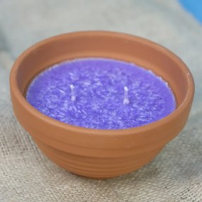 Levendula- szúnyogriasztó hatású gyertya 160g