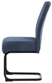 Étkezőszék kék szövetkárpittal. DCL-E2008 BLUE2