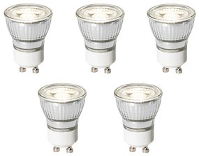 5 darabos GU10 dimmelhető LED izzó készlet 35mm 4W 230 lm 4000K