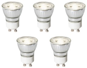 5 db-os GU10 szabályozható LED izzó készlet 35mm 4W 230 lm 4000K