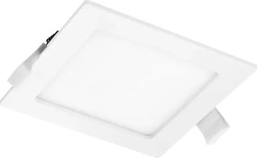 AIGOSTAR MINI LED PANEL NÉGYSZÖGLETES 9W TERMÉSZETES FEHÉR (FURAT:100-110mm) ULTRAVÉKONY!