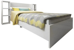Egyszemélyes ágy 90 cm Kemedo (fehér) (ágyráccsal). 1094826