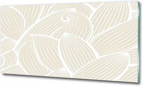 Fotó üvegkép Zöld levelek minta 125x50