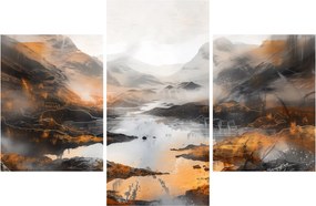 Kép - Hegyi tájak festése (90x60 cm)
