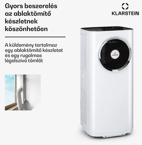 Kraftwerk Eco Smart 11, légkondicionáló, 3 az 1-ben, 11.500 BTU, távirányító, applikációval vezérelhető