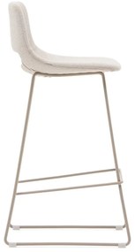 Bézs bárszék (ülésmagasság 76 cm) Zahara – Kave Home
