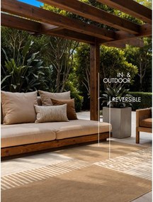 Krémszínű-natúr színű kültéri-beltéri szőnyeg 160x230 cm Haringey Acacia – Ted Baker