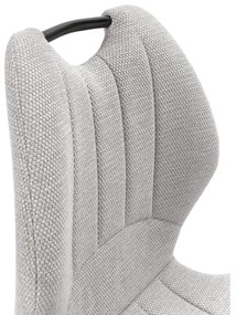 Bézs kárpitozott bárszék szett 2 db-os (ülésmagasság 65 cm) Muli – Marckeric