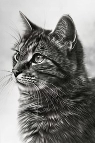 Poszter 61x91,5cm Macskalátás