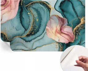 Fali fotótapéta előszoba konyhába Művészi hullámok 416x254 cm