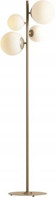 Állólámpa, álló bézs gömbök nappaliba, olvasáshoz Bloom 4 X