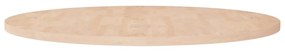 kerek kezeletlen tömör tölgyfa asztallap Ø90 x 2,5 cm