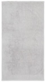 Szürke frottír egyiptomi pamut törölköző 50x85 cm Egyptian Cotton – Bianca