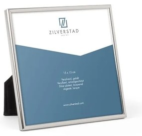 Ezüstszínű fém álló-fali képkeret 16x16 cm Sweet Memory – Zilverstad