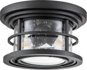 Feiss Lighthouse FE-LIGHTHOUSE-F-BLK Mennyezeti Lámpa 2x40W/E27 IP44