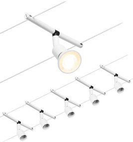 Paulmann 94458 - 5x GU5,3/10W SALT spotlámpa, 230V, fehér