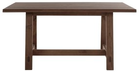 Barna borovi fenyő étkezőasztal 90x160 cm Derby – Støraa