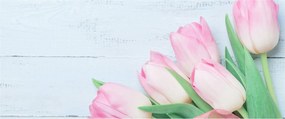 Kép - tulipán csokor (120x50 cm)