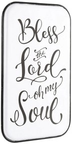 SOUL fekete acél fali dekoráció