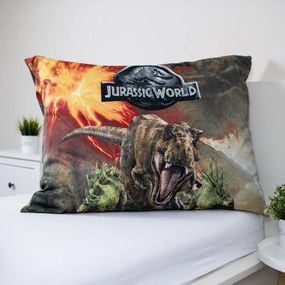 Jurassic World Volcano ágyneműhuzat 140×200cm, 70×90 cm microfibre