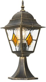 Vintage kültéri lámpa antik arany 45 cm - Antigua