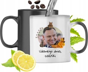 Duda András Színváltó Mágikus Bögre fényképes nyomtatással