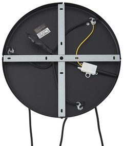 Függőlámpa fekete borostyán, füst és átlátszó üveggel 3-lámpás - Elena