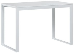 fehér forgácslap számítógépasztal 110 x 60 x 73 cm