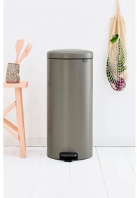 Szürke acél pedálos szemetes 30 l NewIcon – Brabantia