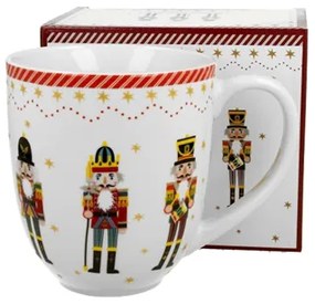 Karácsonyi diótörős porcelán nagy bögre 1 literes Christmas Nutcracker